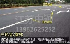 道路交通標線圖文講解，僅花1分鐘讓你快速看懂，再也不會被違章扣分