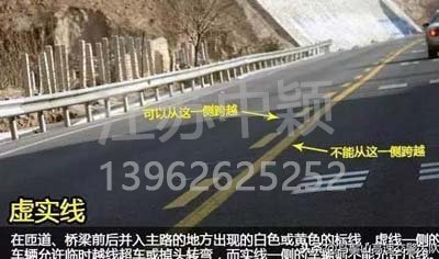 道路交通標(biāo)線圖文講解，僅花1分鐘讓你快速看懂，再也不會被違章扣分