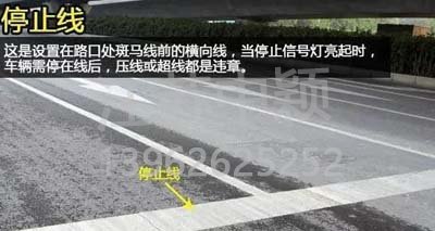 道路交通標(biāo)線圖文講解，僅花1分鐘讓你快速看懂，再也不會被違章扣分
